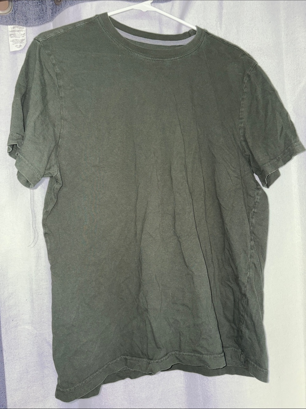 Xersion Olive Green Short-Sleeve Crew Neck Tee